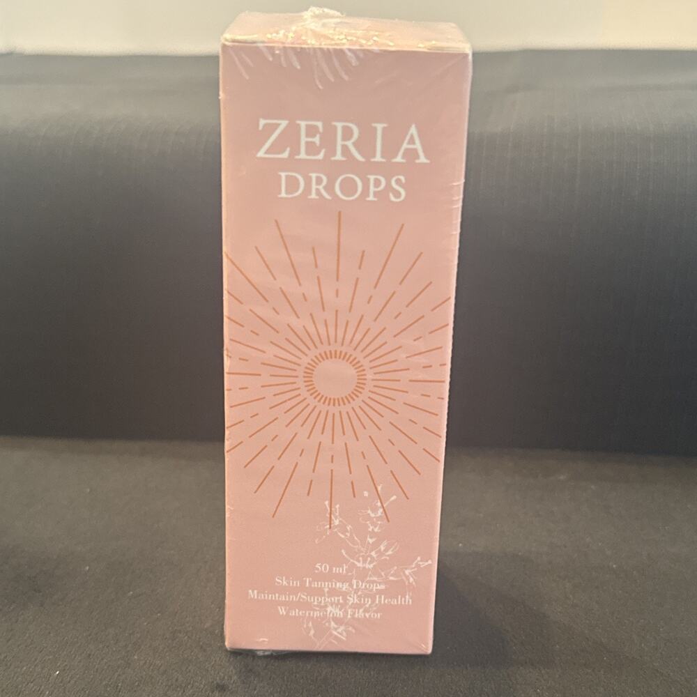 Zeria Drops Sunless Tanning Drops Natural Boost Melanin Enhancing Skin Tone